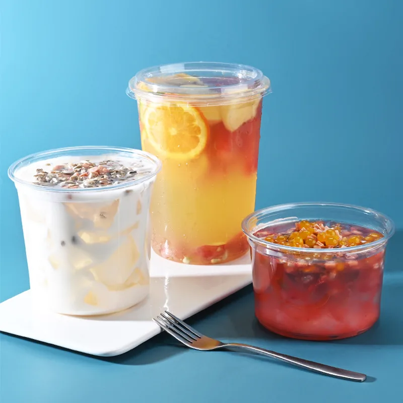 Disposable PET clear packing bowl02