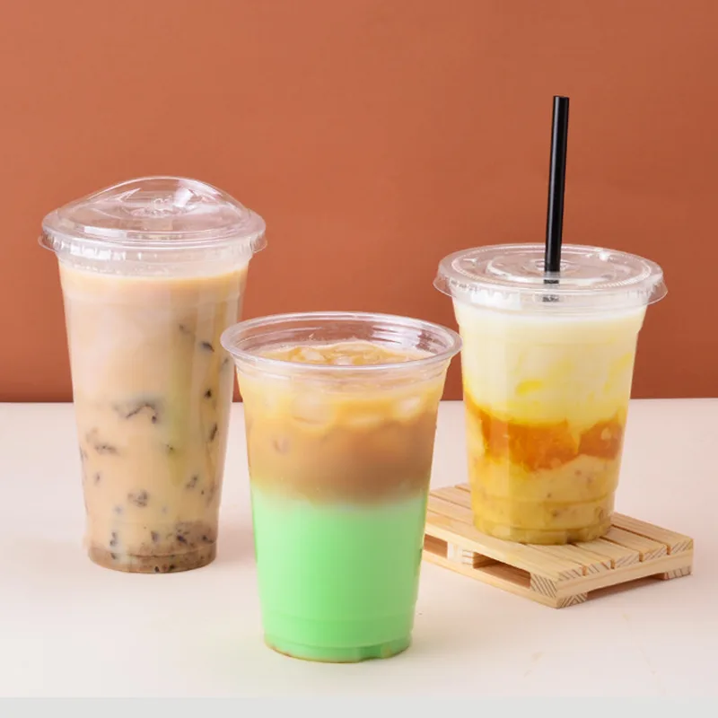 Disposable PET clear plastic cups05
