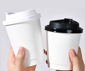 Double-Insulated White Paper Cup