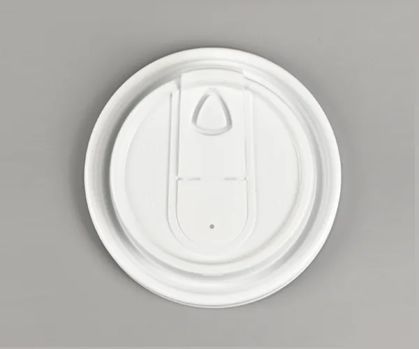 White Folding Lid