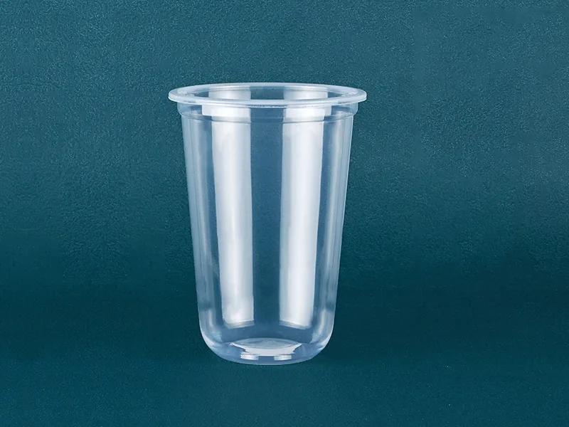 16oz U-Shaped Clear PP Plastic Cup