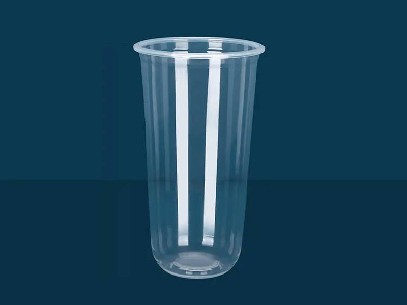20oz U-Shaped Clear PP Plastic Cup