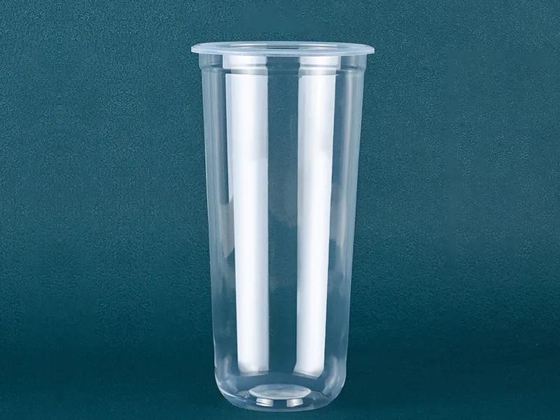 24oz U-Shaped Clear PP Plastic Cup